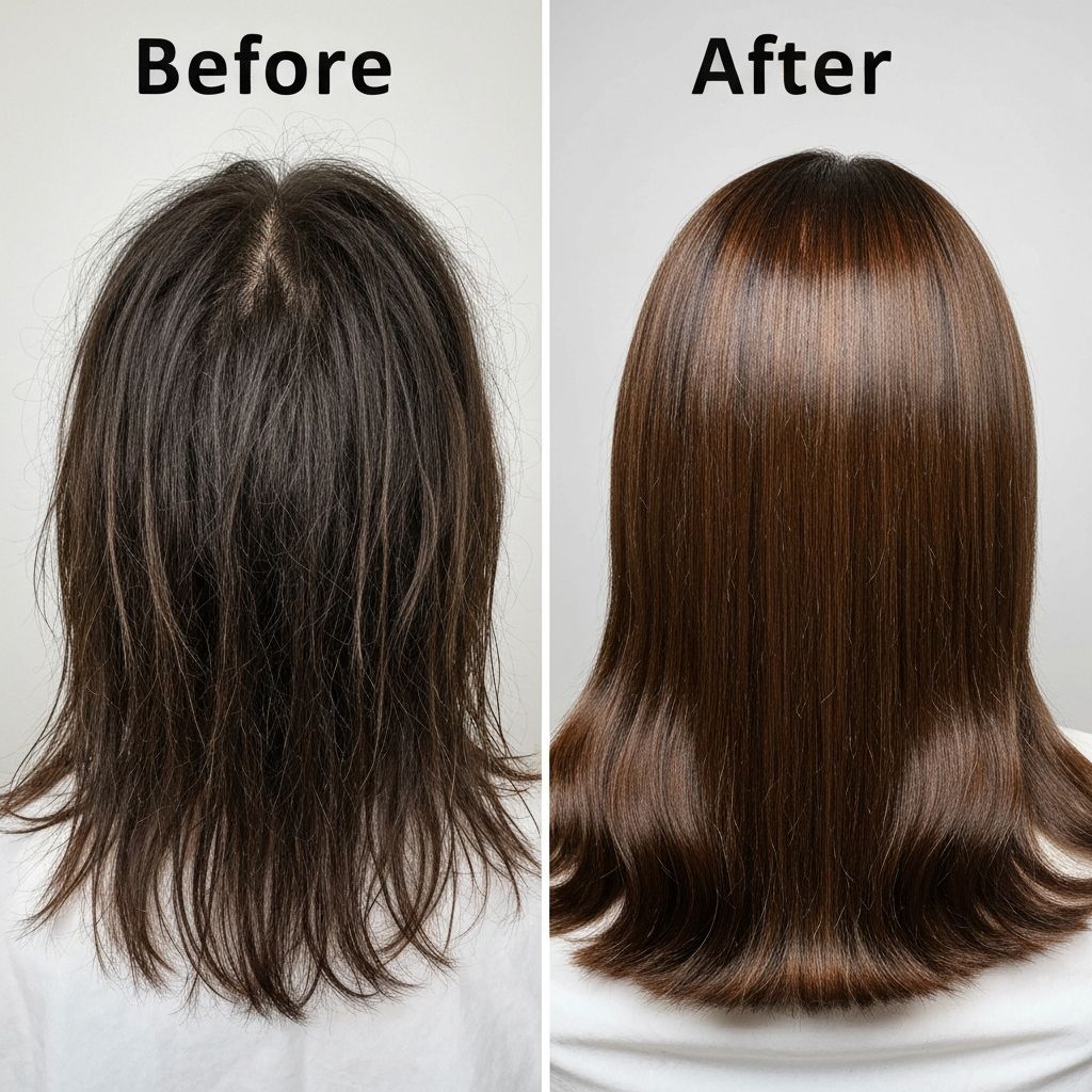 Improved shine and softness