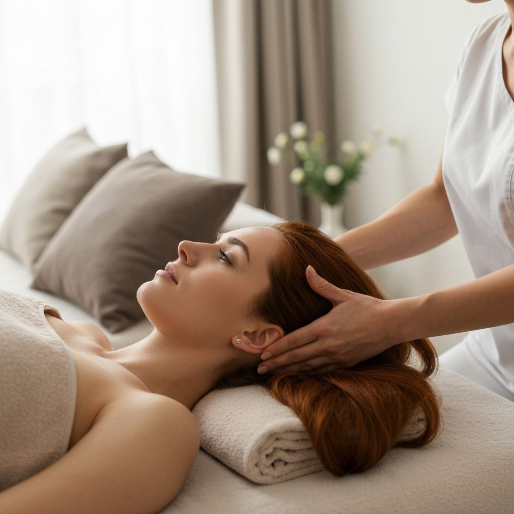 Luxury head spa experience